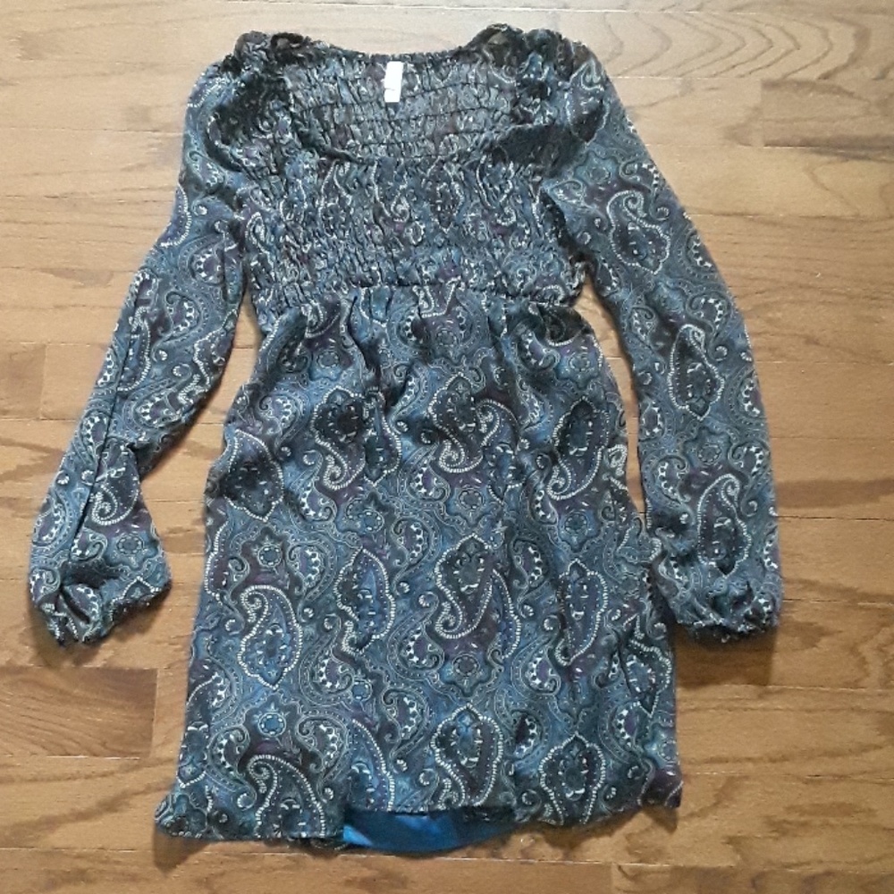 Worn twice boho flowy top